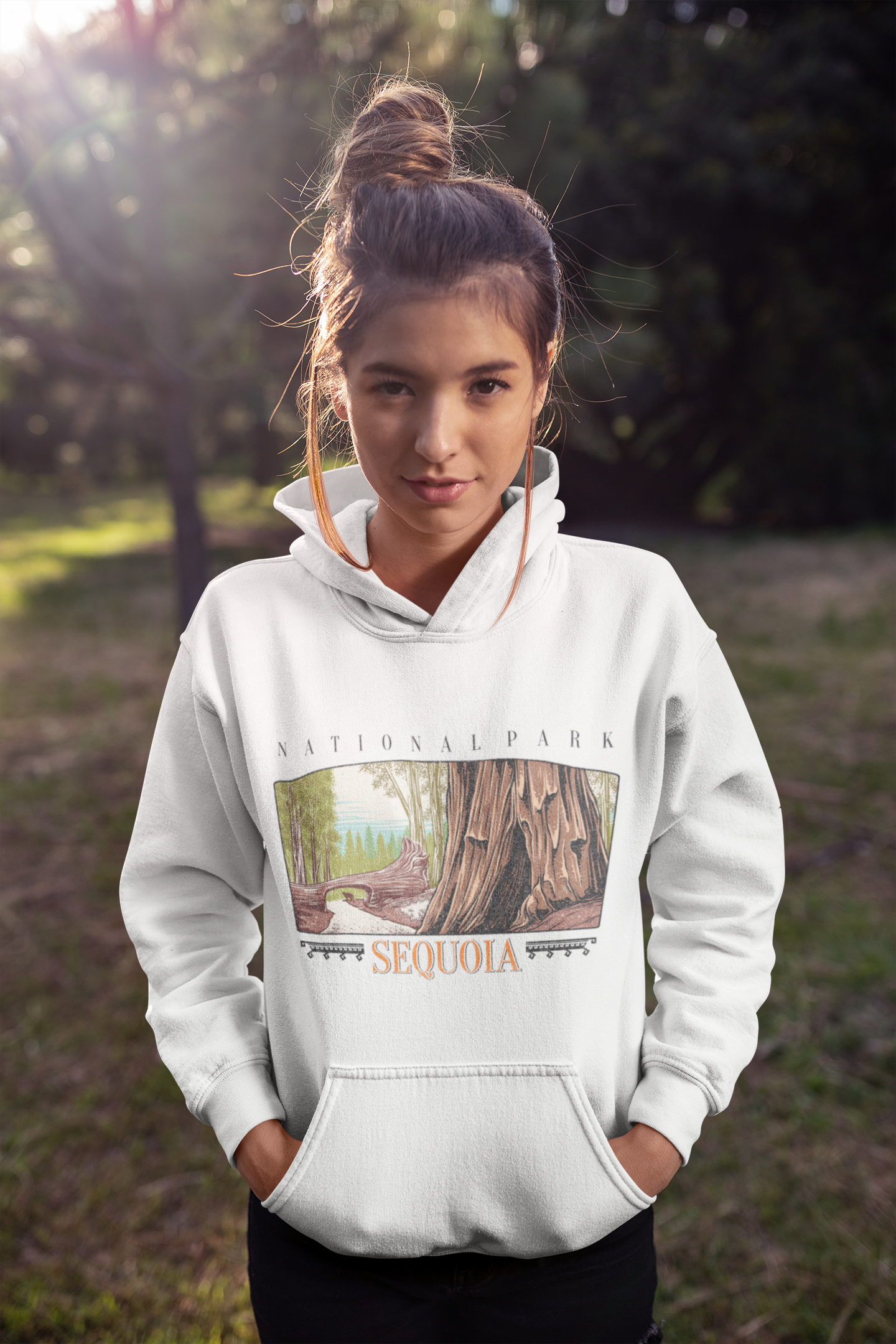 Vintage Sequoia National Park Hoodie