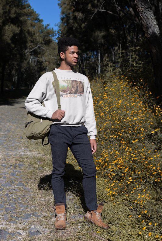 Vintage Sequoia National Park Pullover Sweatshirt