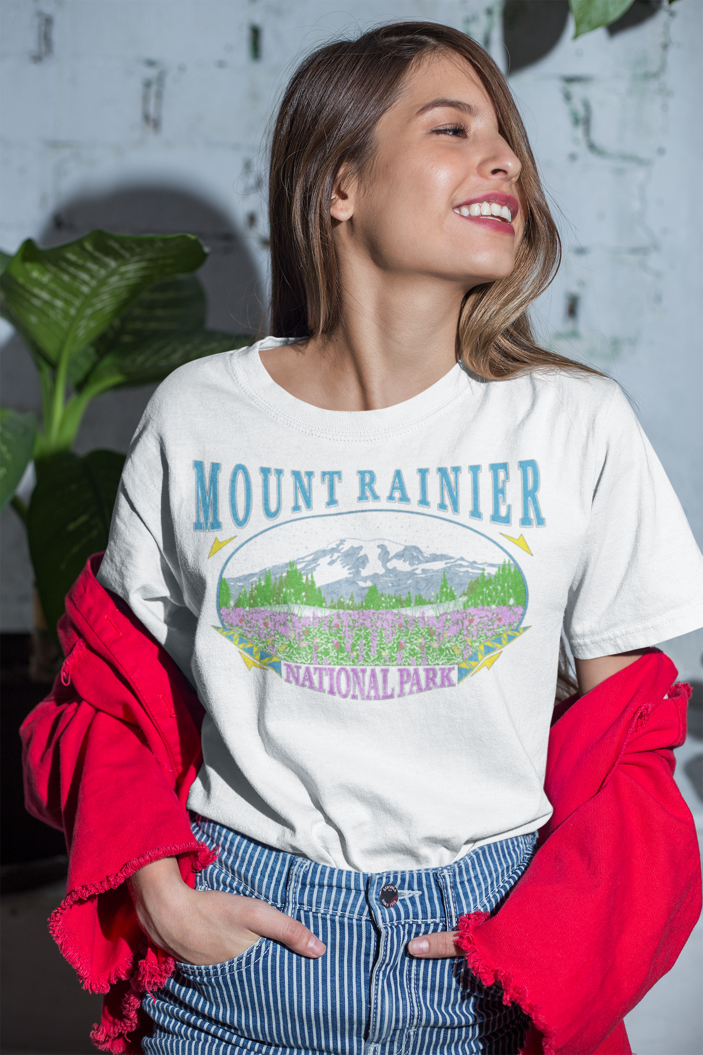 Vintage Rainier National Park Tee Shirt